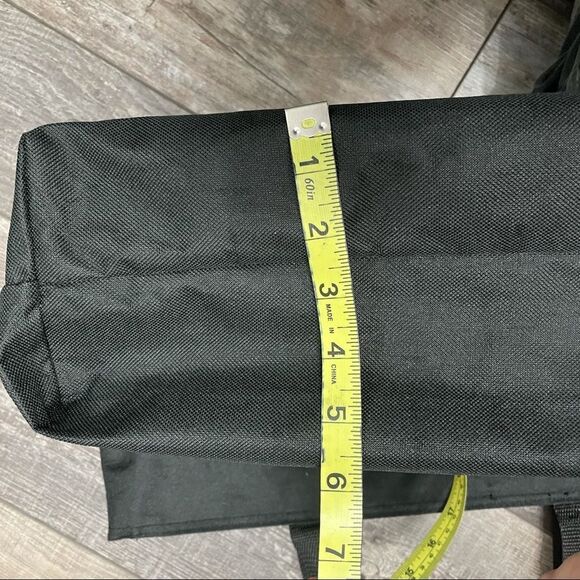 Toppers Bridesmaid Michelle Black Red and White Tote Bag - Picture 2 of 10